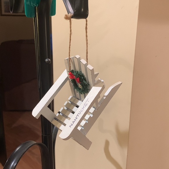 Nantucket Chair Xmas Ornament - Picture 1 of 4